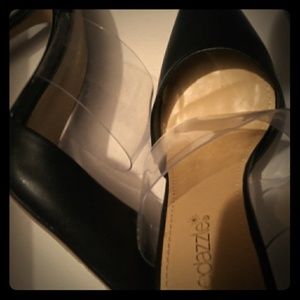 Black mules by Shoedazzle